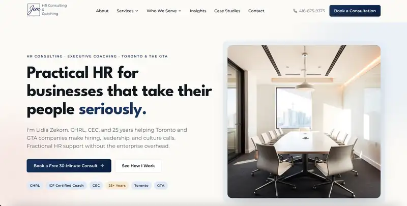 JEM HR website