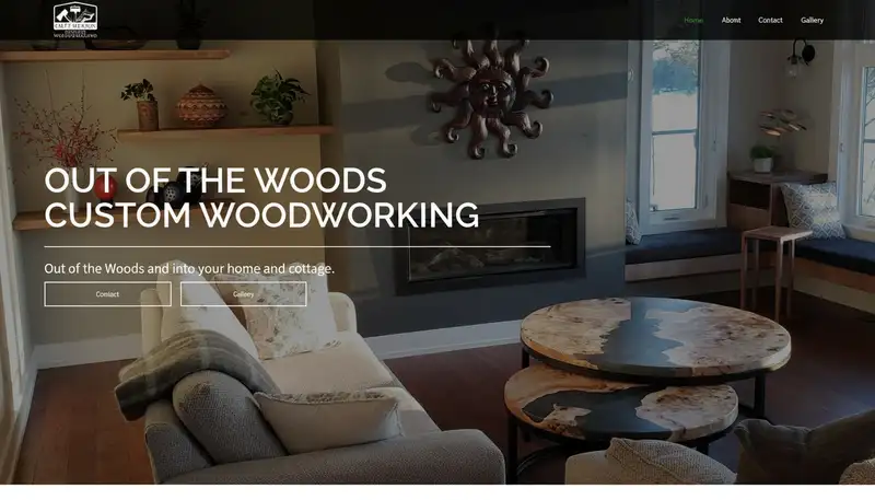 Out of the Woods website
